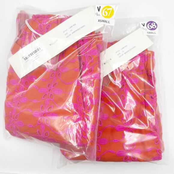 Love The Label Ramona Eyelet Pullon Shorts L2406-1630 Brewster Schiffli S Small - Picture 4 of 4